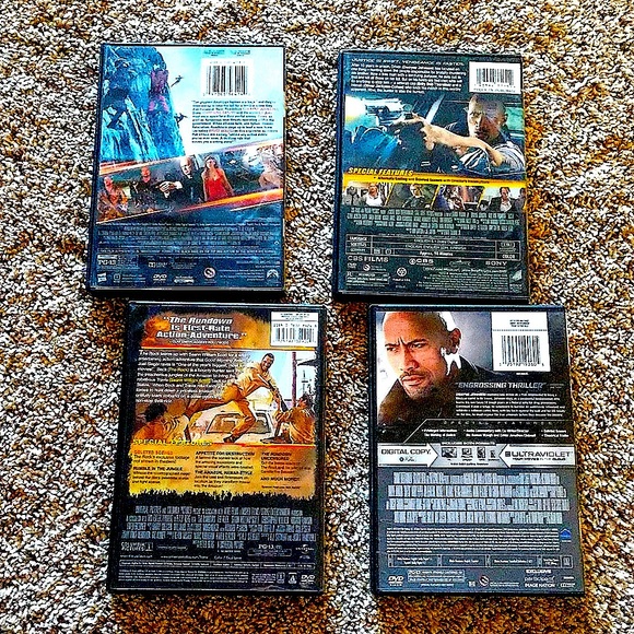 The Rock...Dwayne Johnson DVD action movie bundle. - Picture 2 of 4